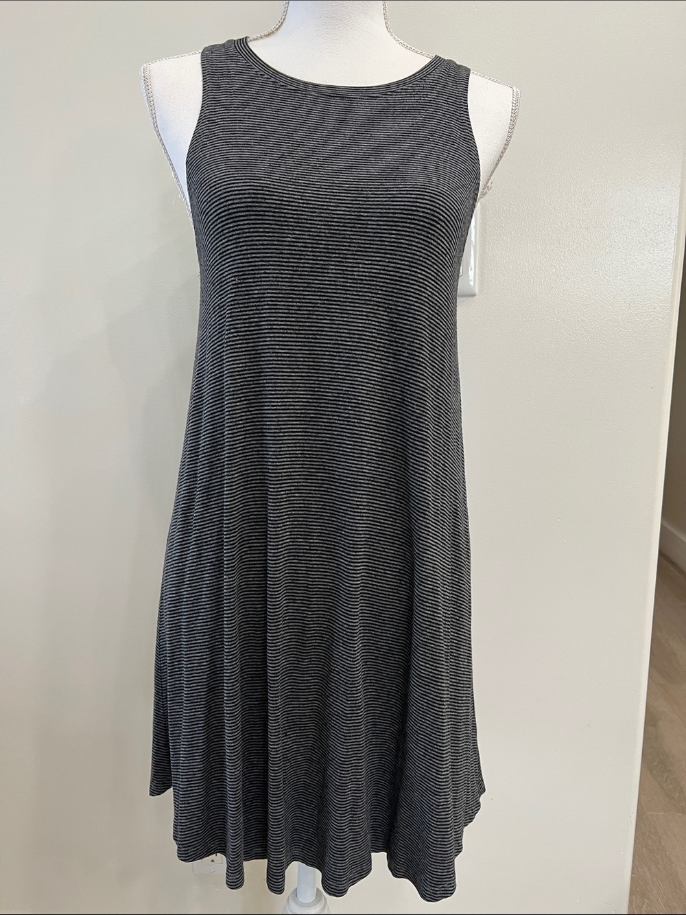 Fighting Eel dress, size small, Sleeveless Black & grey Dress